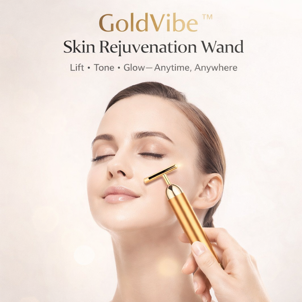 GoldVibe™ Skin Rejuvenation Wand by GrabGala