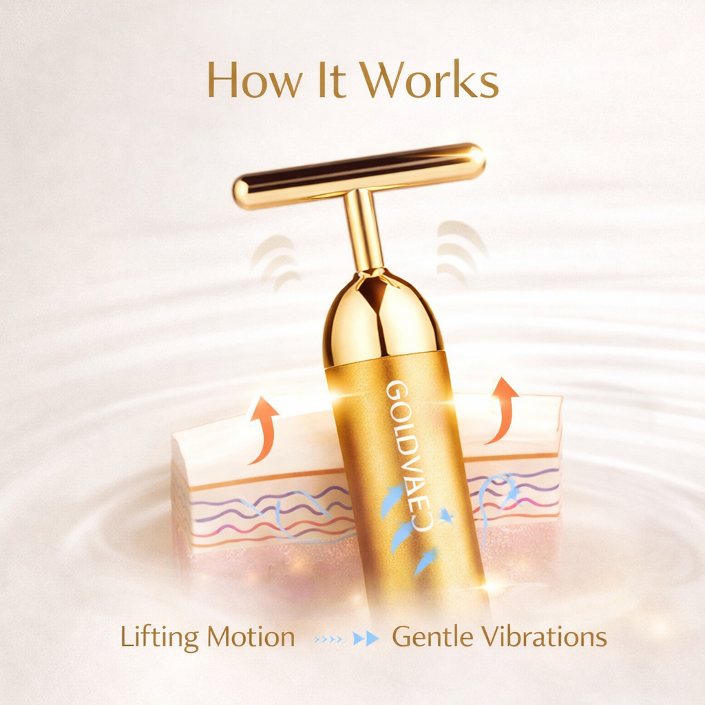 GoldVibe™ Skin Rejuvenation Wand by GrabGala