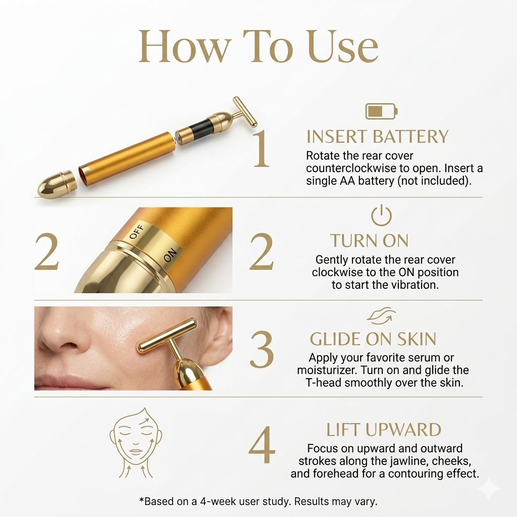 GoldVibe™- Skin Rejuvenation Wand